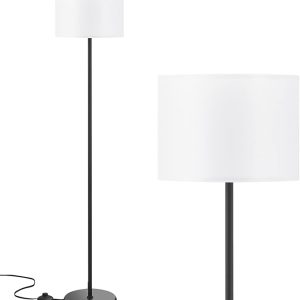 Modern Floor Lamp Simple Design with White Shade