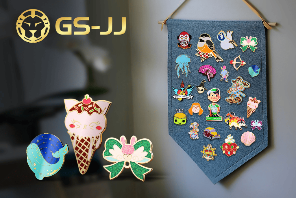 Custom enamel pins