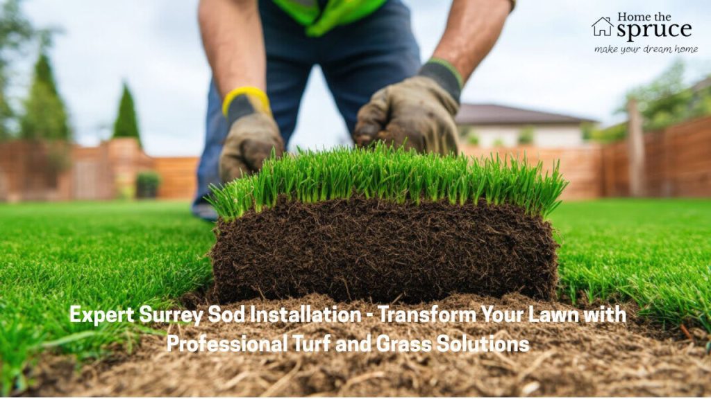 Expert Surrey Sod Installation - Transform Your Lawn with Professional Turf and Grass Solutions
