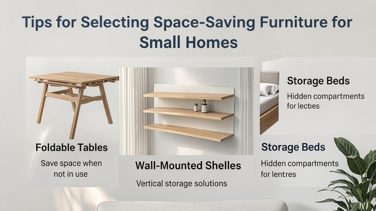 Tips for Selecting Space-Saving Furniture for Small Homes