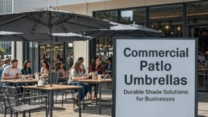 Commercial Patio Umbrellas Durable Shade Solutions for Businesses