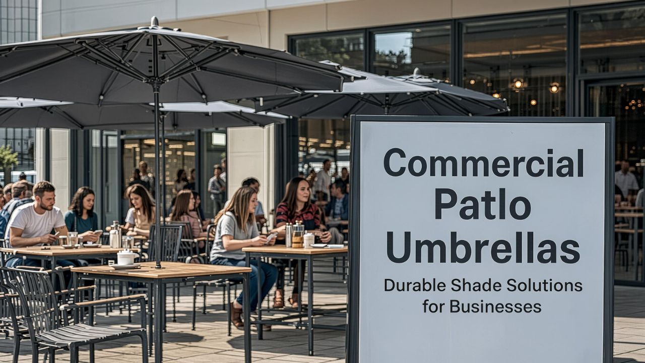 Commercial Patio Umbrellas Durable Shade Solutions for Businesses