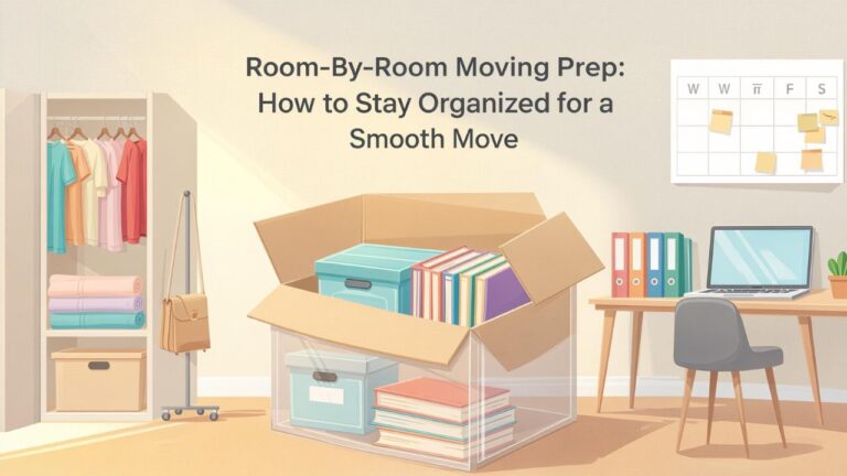 Room-by-Room Moving Prep: How to Stay Organized for a Smooth Move