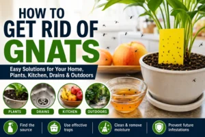 how to get rid of gnats