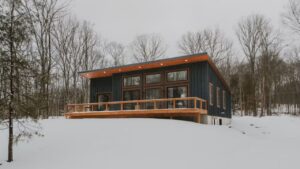 Best Forest Green House with Black Trim Ideas for a Modern Home