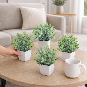 Charming Artificial Greenery for Cozy Farmhouse Home Decor
