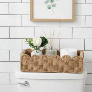 Scalloped Storage Basket